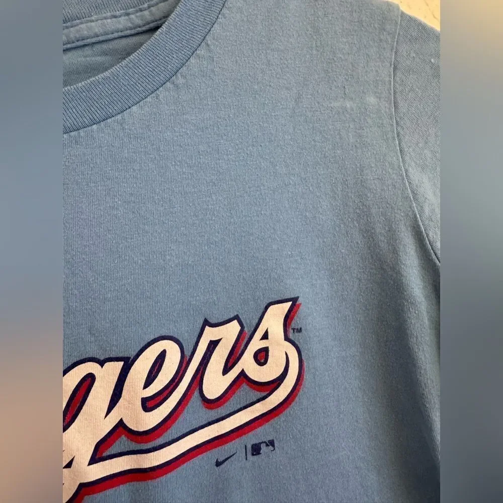 Nike Kids Light Blue Texas Rangers Tee